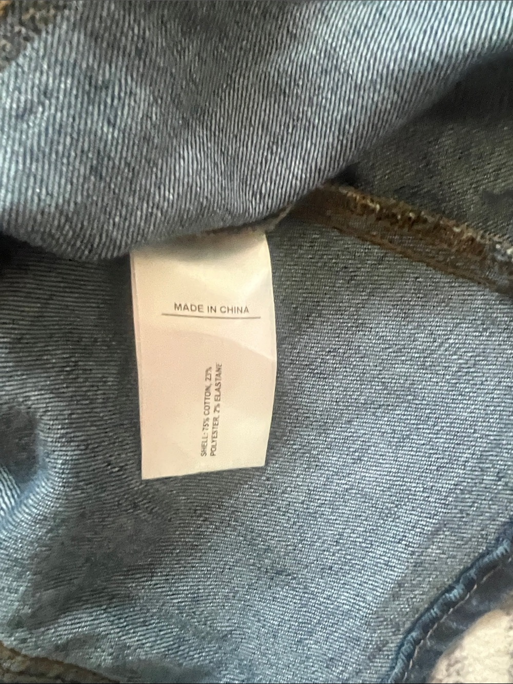 Cider Dark Navy Denim Jacket oversized - Picture 7 of 8
